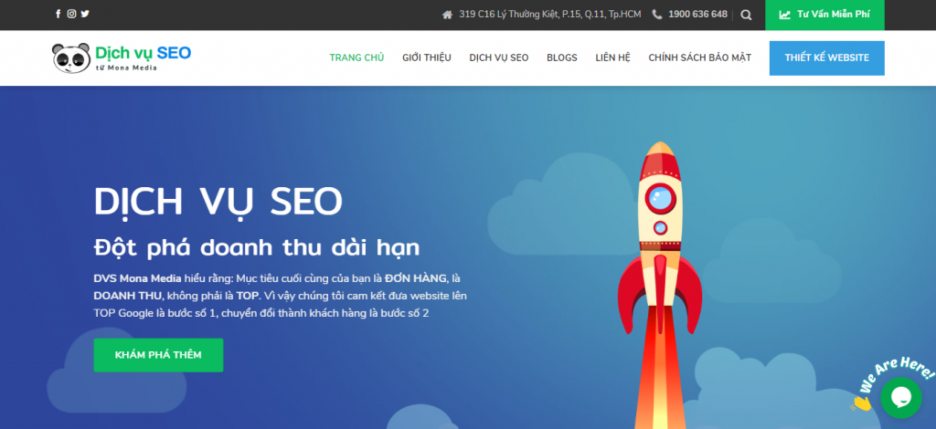 Công ty SEO uy tín Mona Media.