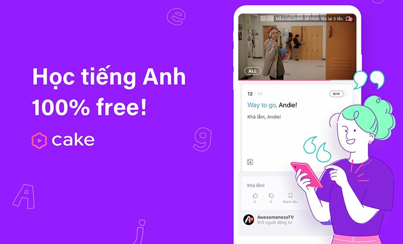 app học tiếng anh tốt